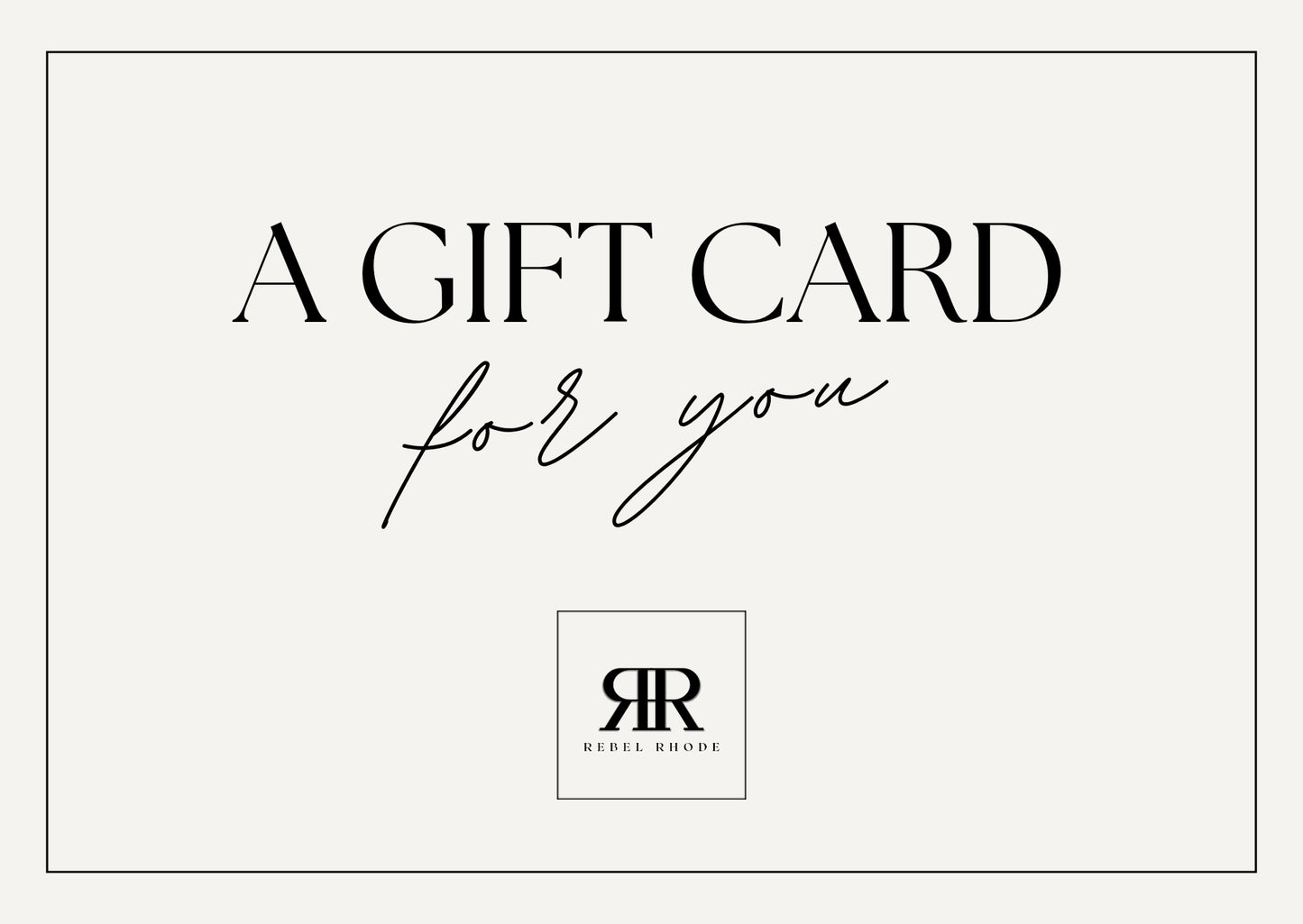 GIFT CARDS